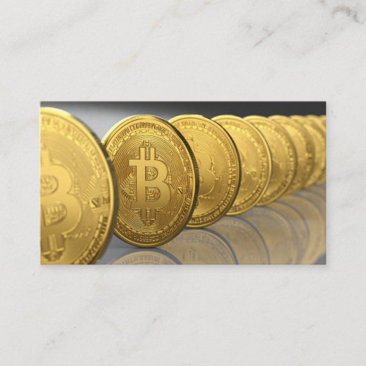 ビットコイン 名刺 (正面)