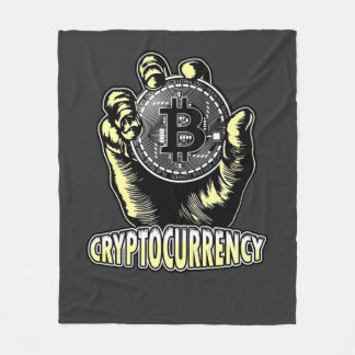 ビットコイン|暗号通貨ビットコイン フリースブランケット