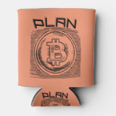 ビットコイン - 暗号通貨計画 缶クーラー (正面)