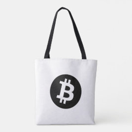 ビットコイン(黒) トートバッグ
