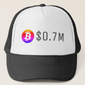 ビットコイン$ 0.7M ($700K) 100万 キャップ (正面)
