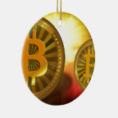 ビットコイン–22423 セラミックオーナメント (右)