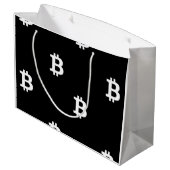 ビットコイン B クール ラージ ギフトバッグ (裏面アングル)