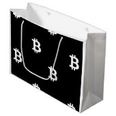 ビットコイン B クール ラージ ギフトバッグ (正面アングル)