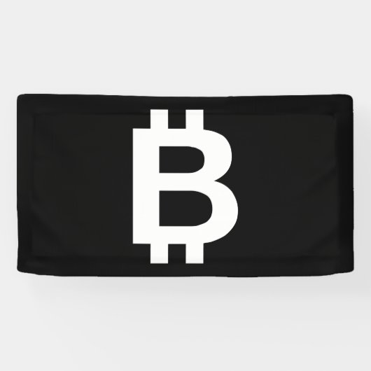 ビットコイン B クール 1.6x3 ビニール バナー 横断幕 (横)