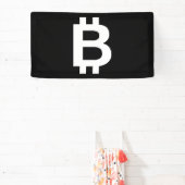 ビットコイン B クール 1.6x3 ビニール バナー 横断幕 (インサイチュ)