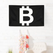 ビットコイン B クール 3x5 ヴィニール バナー 横断幕 (インサイチュ)