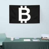 ビットコイン B クール 3x5 ヴィニール バナー 横断幕 (トレードショー)