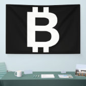 ビットコイン B クール 4x6 ビニール バナー 横断幕 (トレードショー)
