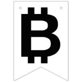 ビットコイン B ボールド バンティング バナー (第3の旗)