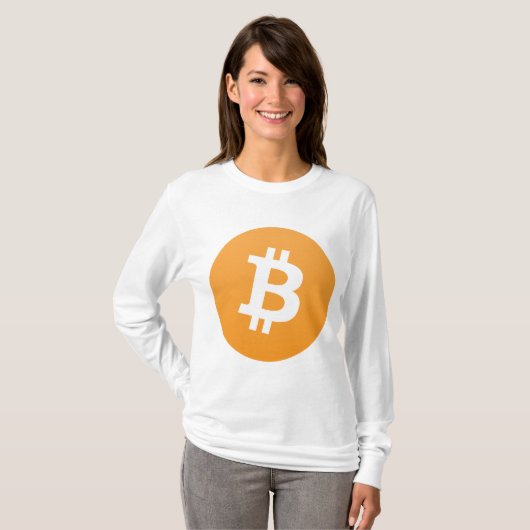 ビットコイン Tシャツ (正面フル)