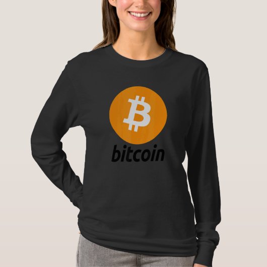 ビットコイン Tシャツ (正面)