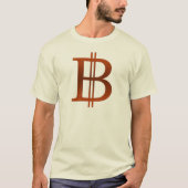 ビットコイン Tシャツ (正面)