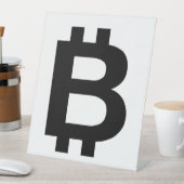ビットコインBはっきりしたペデスタル標識 台座サイン (インサイチュ)