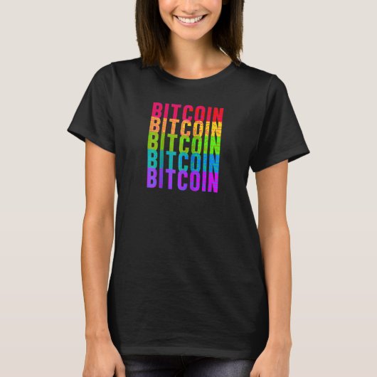ビットコインBtc暗号通貨財布マネーブロックカイ Tシャツ (正面)