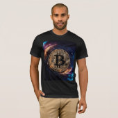ビットコインTシャツ Tシャツ (正面フル)