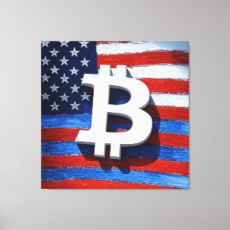 ビットコインUSA キャンバスプリント