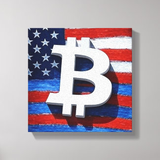 ビットコインUSA キャンバスプリント