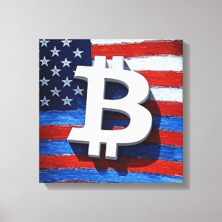 ビットコインUSA キャンバスプリント