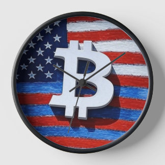 ビットコインUSA 壁時計