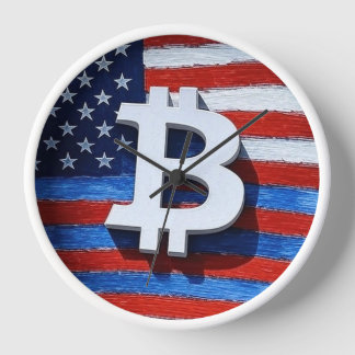 ビットコインUSA 壁時計