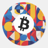 ビットコカラフルイン ラウンドシール (正面)