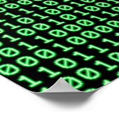 ビットパターン ポスター (角)