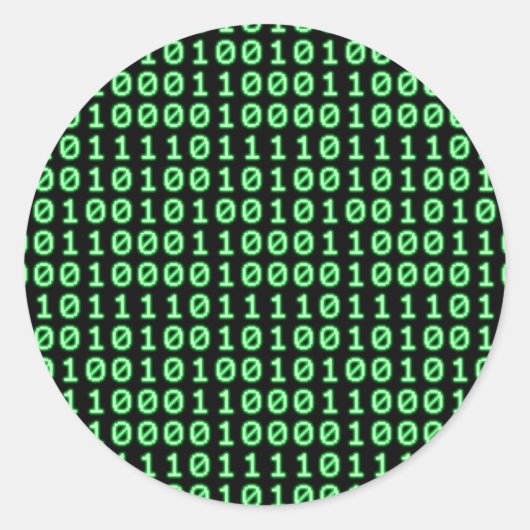 ビットパターン ラウンドシール (正面)
