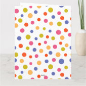 ビッパーソナライズされたクハッピーバースデーカード サンキューカード (裏面)