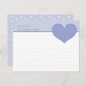 ビッパーソナライズされたクハートモダンレシピカード (正面/裏面)