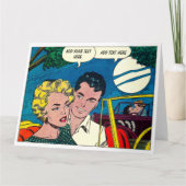 ビッパーソナライズされたクヴィンテージ漫画カード カード (正面)