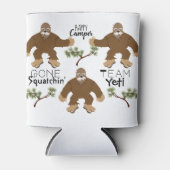 ビッパーソナライズされたク足 缶クーラー (正面)