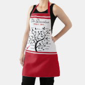 ビッパーソナライズされたク・ファミリー・ツリー(20名) エプロン (インサイチュ)