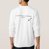 ビッパーソナライズされたク・ファミリー・ツリー(20名) スウェットシャツ (裏面)