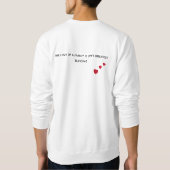 ビッパーソナライズされたク・ファミリー・ツリー(20名) スウェットシャツ (裏面)