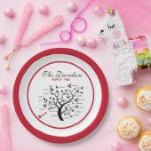 ビッパーソナライズされたク・ファミリー・ツリー(20名) ペーパープレート (パーティー)