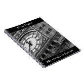 ビッパーソナライズされたグベン旅行誌 ノートブック (右側)