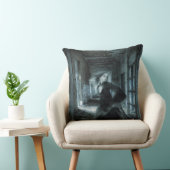 ビッビクトリアンクガール幽霊ランニングズイン廊下Thr クッション (椅子)