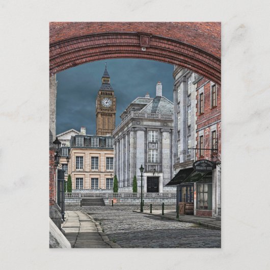 ビッビクトリアンク・ベンとロンドン ポストカード (正面)