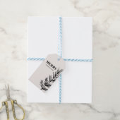 ビッメリーク葉 ギフトタグ (より糸付き)