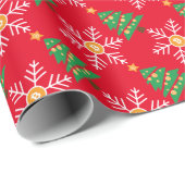 ビッメリーマス！ビットコインクリスマスホリデーレッド ラッピングペーパー (ロールコーナー)