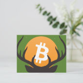 ビッメリーマス!Bitcoinクリスマスポストカード! シーズンポストカード (スタンド正面)