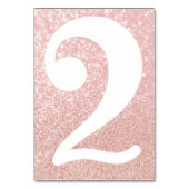 ビッモダンク数フェイクバラ金ゴールド《写真》ぼけ味グリッター テーブルナンバー (裏面)