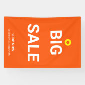 ビッモダンク販ミニマル売割引プロモーション 横断幕 (横)