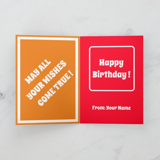 ビッユニーククモダンひまわりエレガントコレクション カード (内部)