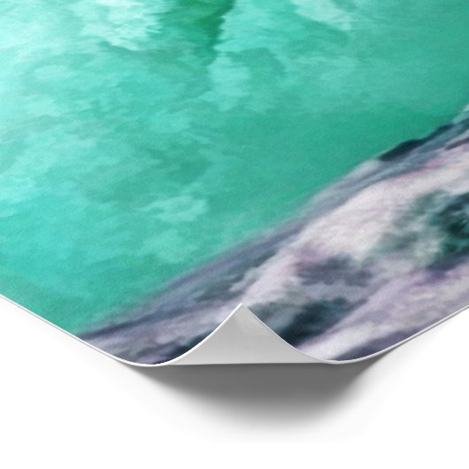 ビッ保ク転が波 ポスター (角)