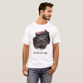 ビッ怒クGorilla Tシャツおもしろい – テキスト Tシャツ (正面フル)