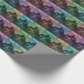 ビッ感動的ク考え・コンセプト・パターン ラッピングペーパー (角)