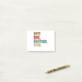 ビッ最高のグ・ブラザーエバーオールド兄弟姉妹10代の若者ギフト ポストイット (デスク上)