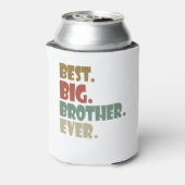 ビッ最高のグ・ブラザーエバーオールド兄弟姉妹10代の若者ギフト 缶クーラー (缶裏面)